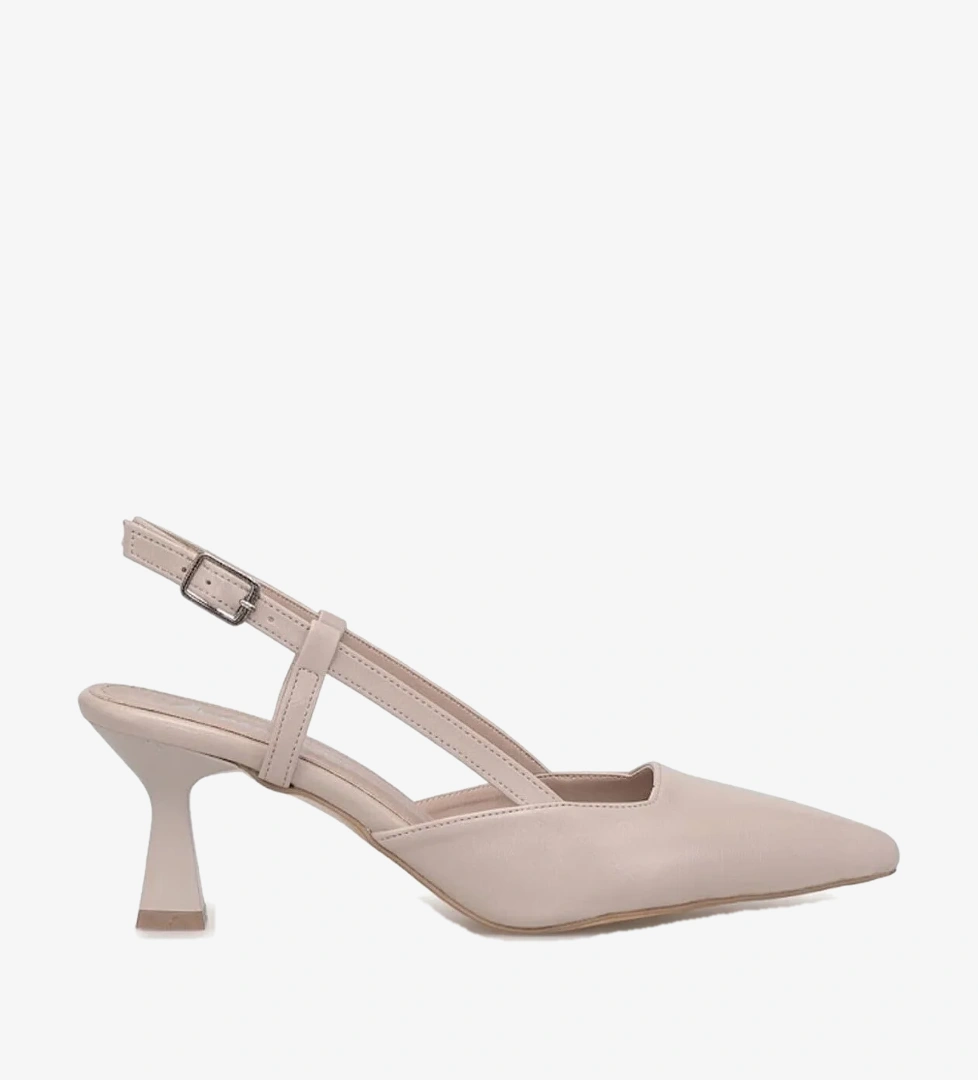 Ayakkabı Fuarı Siyah Ayakkabı Fuarı Fuari Elit MST901R Kadın Klasik Topuklu