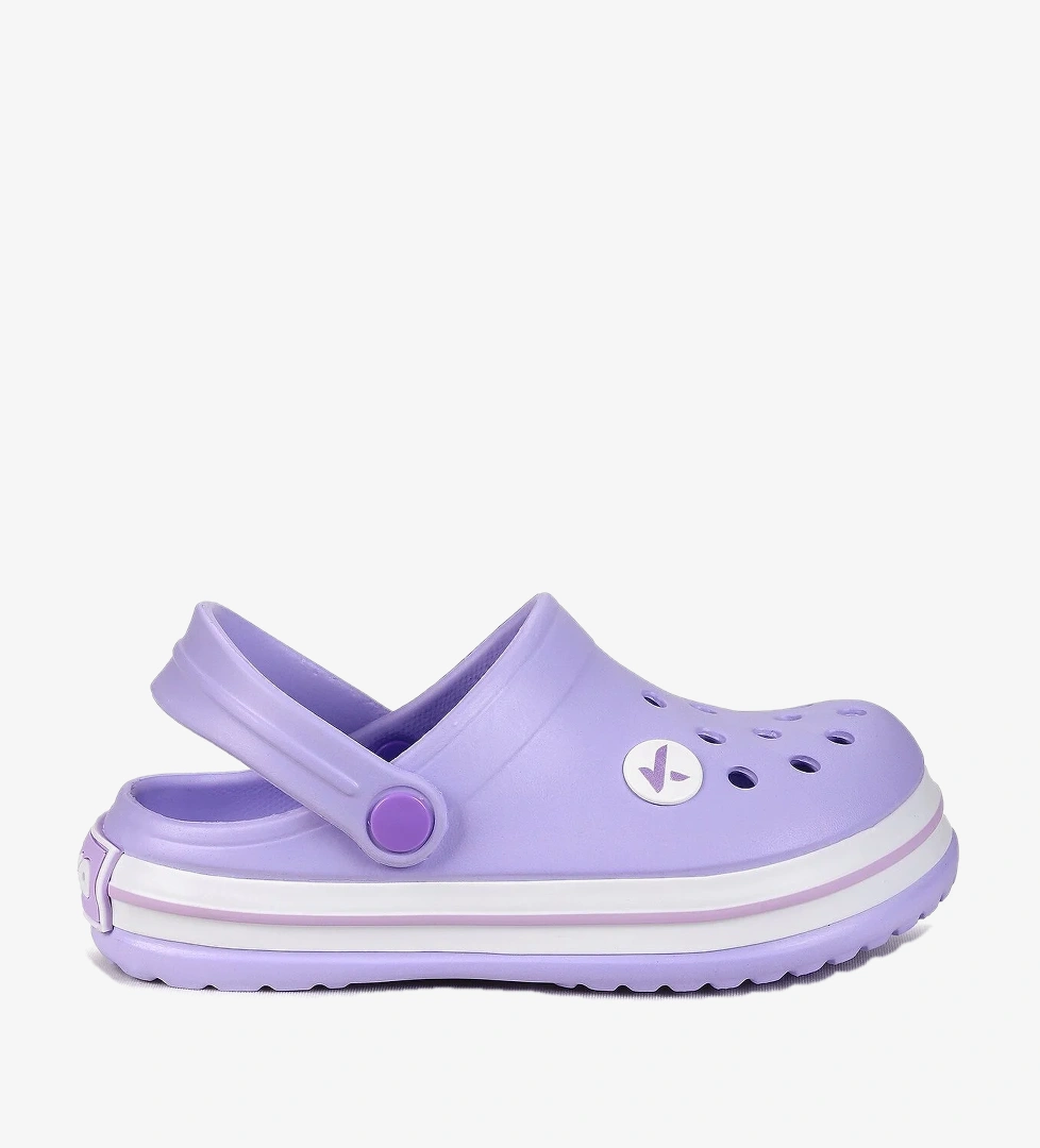 Kiko Kids Magda Eva Plaj Havuz Okul Kreş Kız Çocuk Terlik Lila