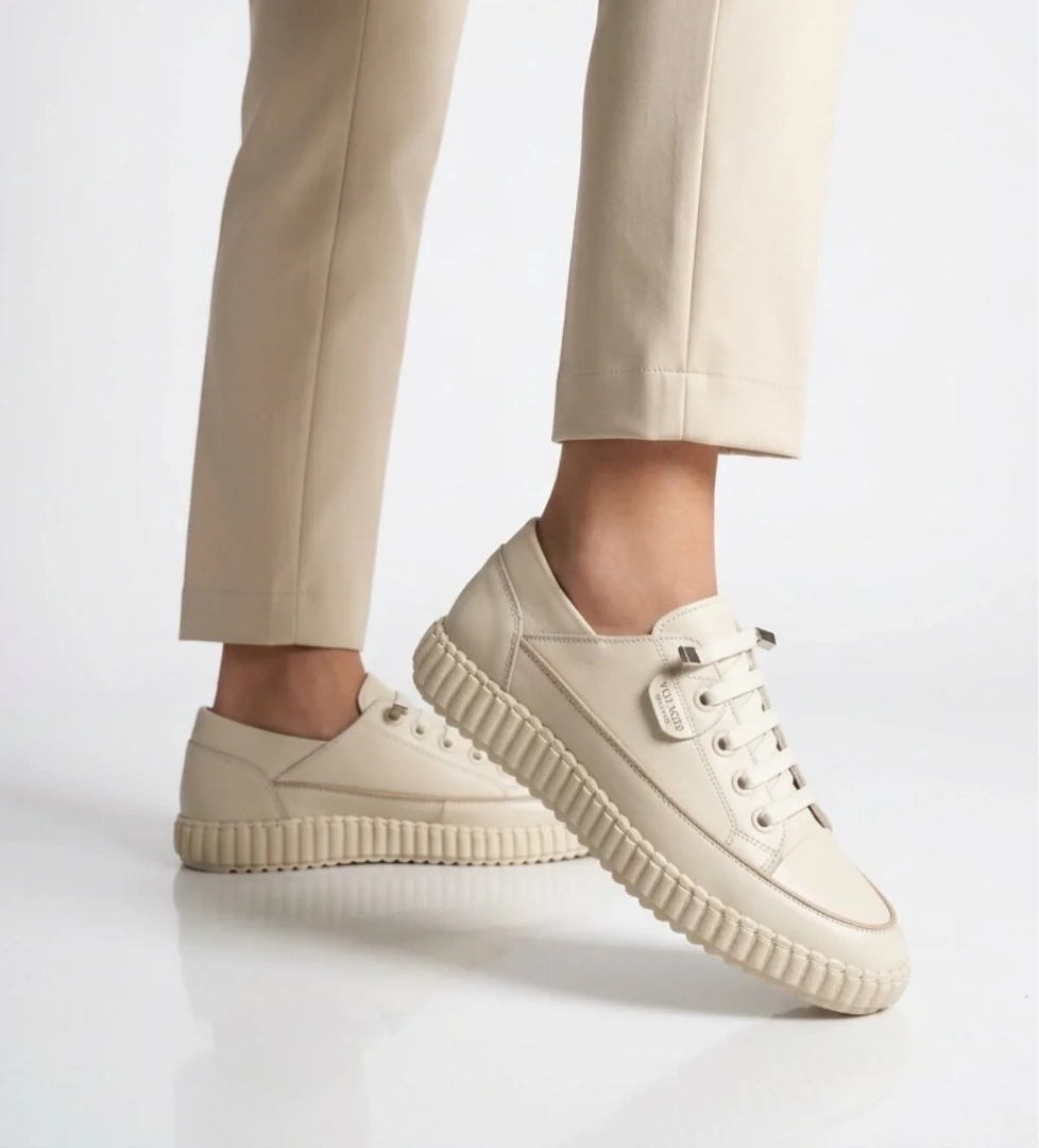 Voyager Siyah Voyager Hakiki Deri Anatomik Kadın Casual Ayakkabı Z536 Z