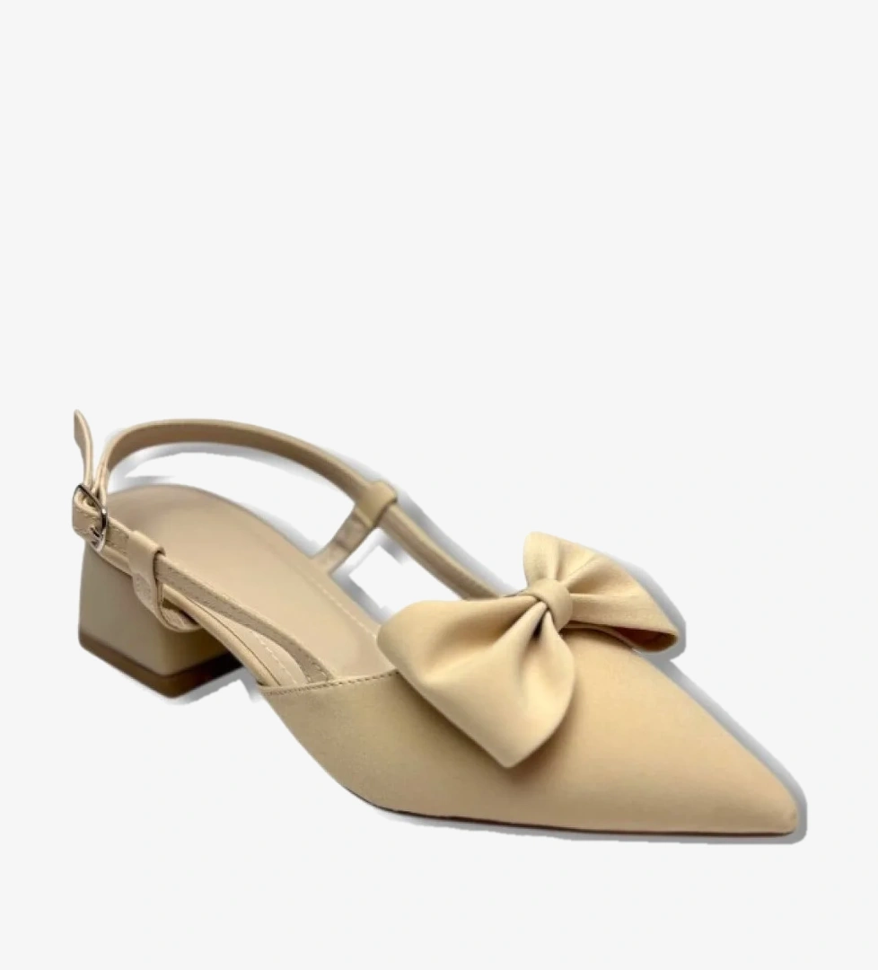 C-Shoes Bej C-Shoes 26 Saten