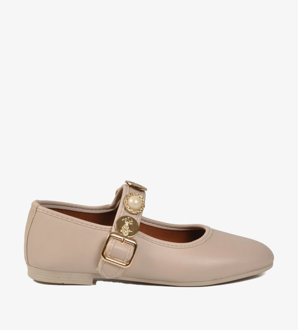 Ayakmod B-40 Z Bej Kadın Günlük Ayakkabı