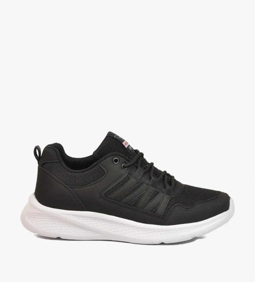 Walkway 2029 G Siyah-Beyaz Unisex Spor Ayakkabı