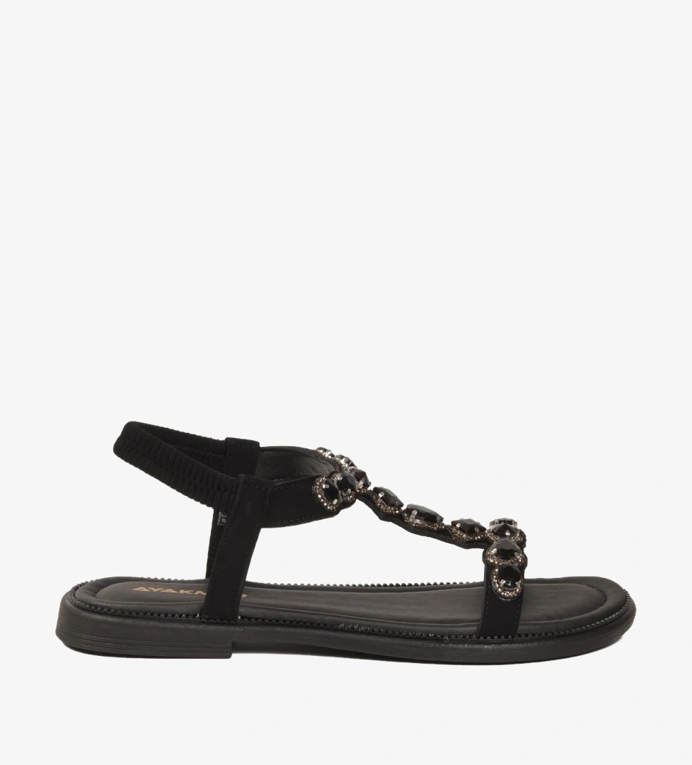 Ayakmod Siyah Ayakmod Sandalet