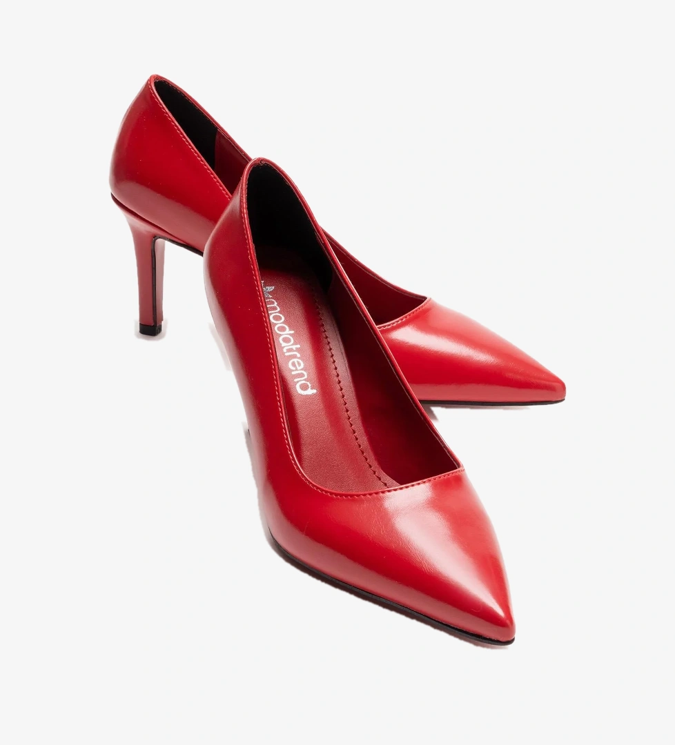 Ccway Siyah Ccway Stiletto Kadın Ayakkabı