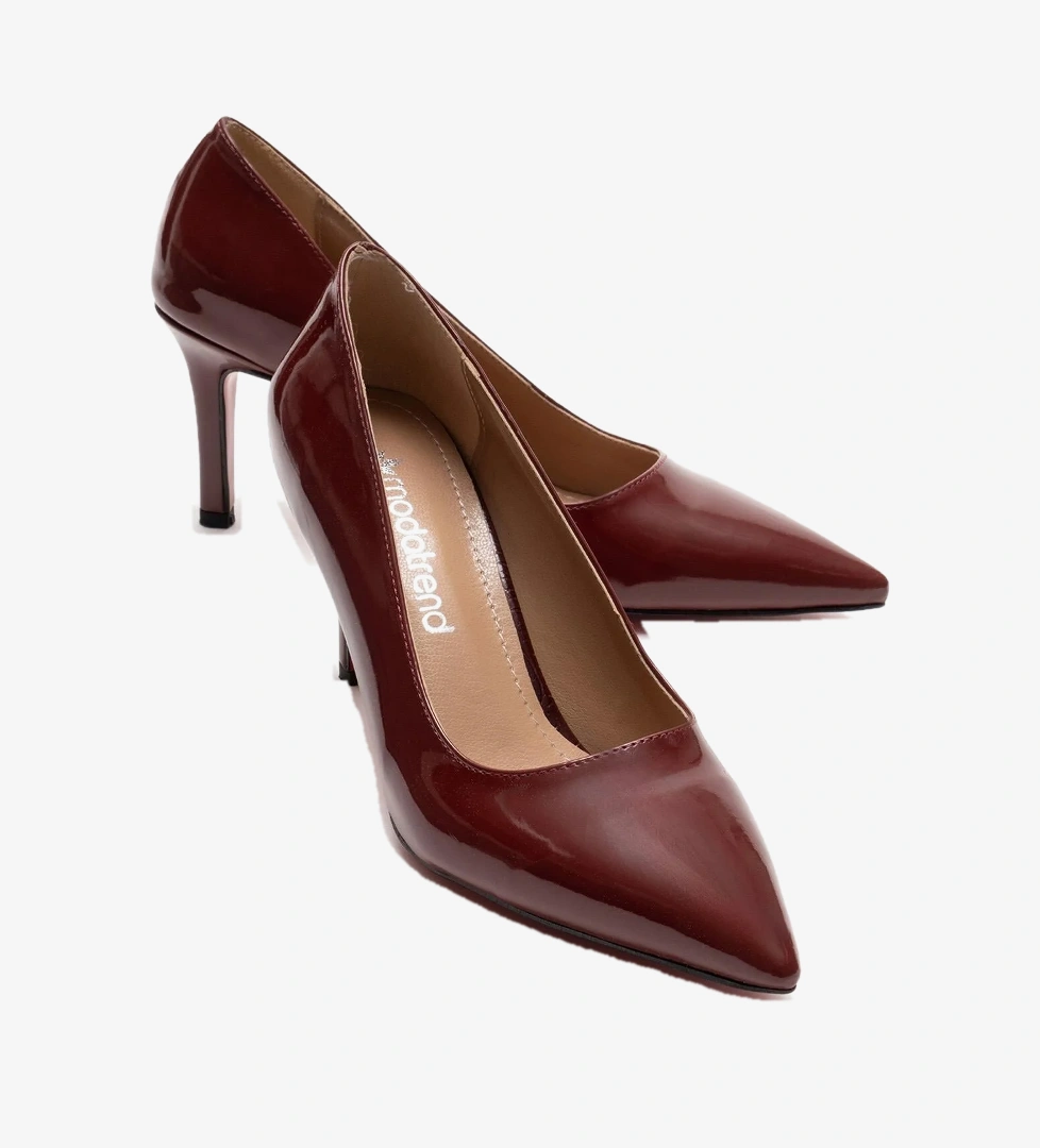 Ccway Siyah Ccway Stiletto Kadın Ayakkabı