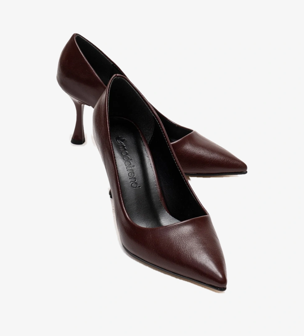 Ccway Siyah Ccway Stiletto Kadın Ayakkabı