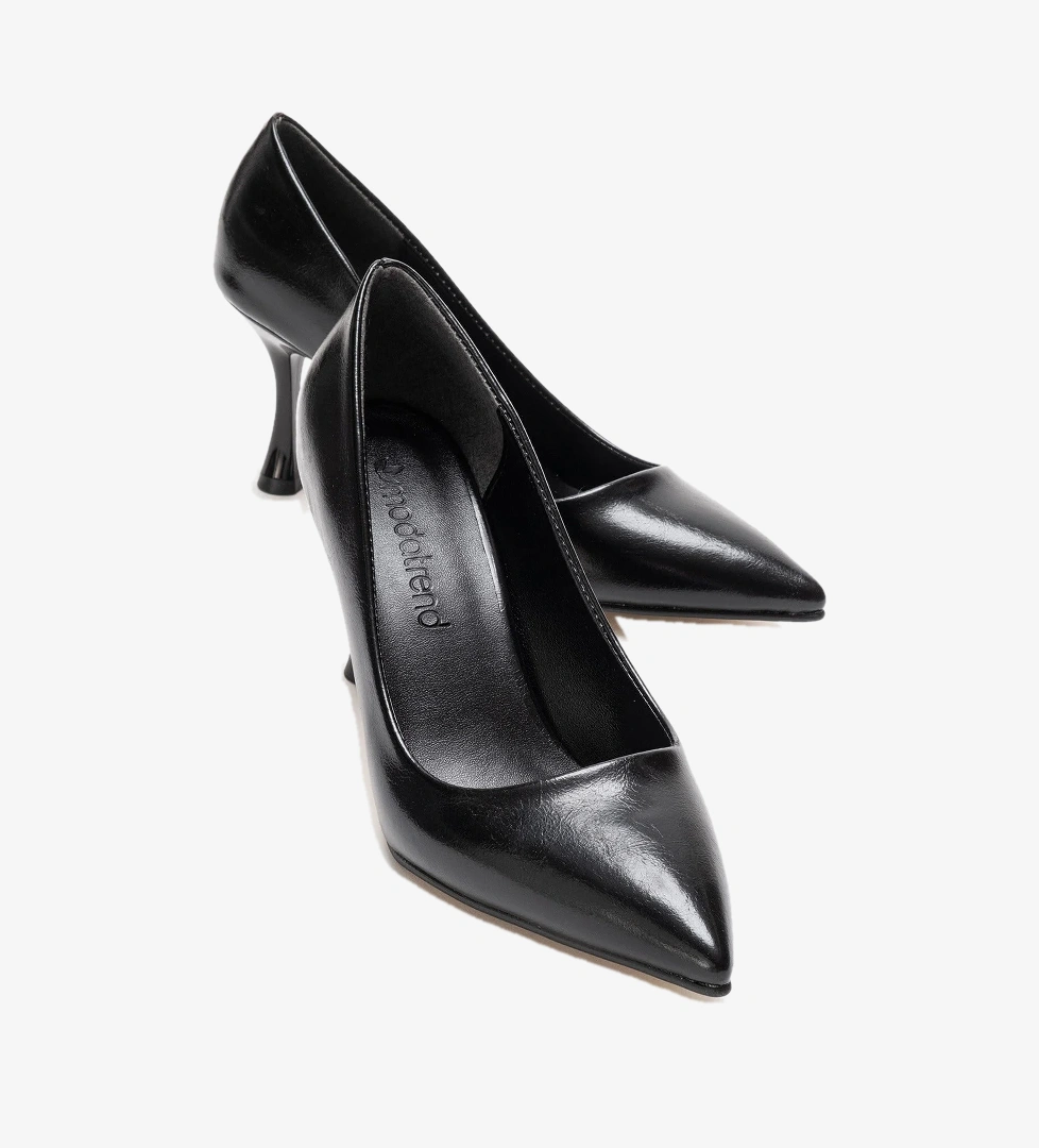 Ccway Siyah Ccway Stiletto Kadın Ayakkabı