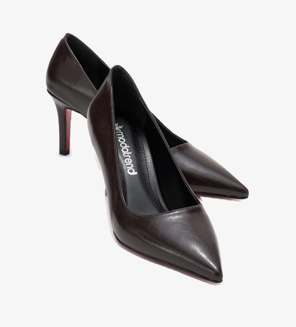 Ccway Siyah Ccway Stiletto Kadın Ayakkabı