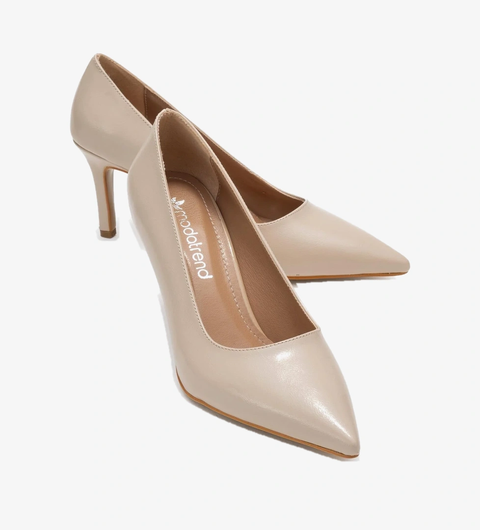 Ccway Siyah Ccway Stiletto Kadın Ayakkabı