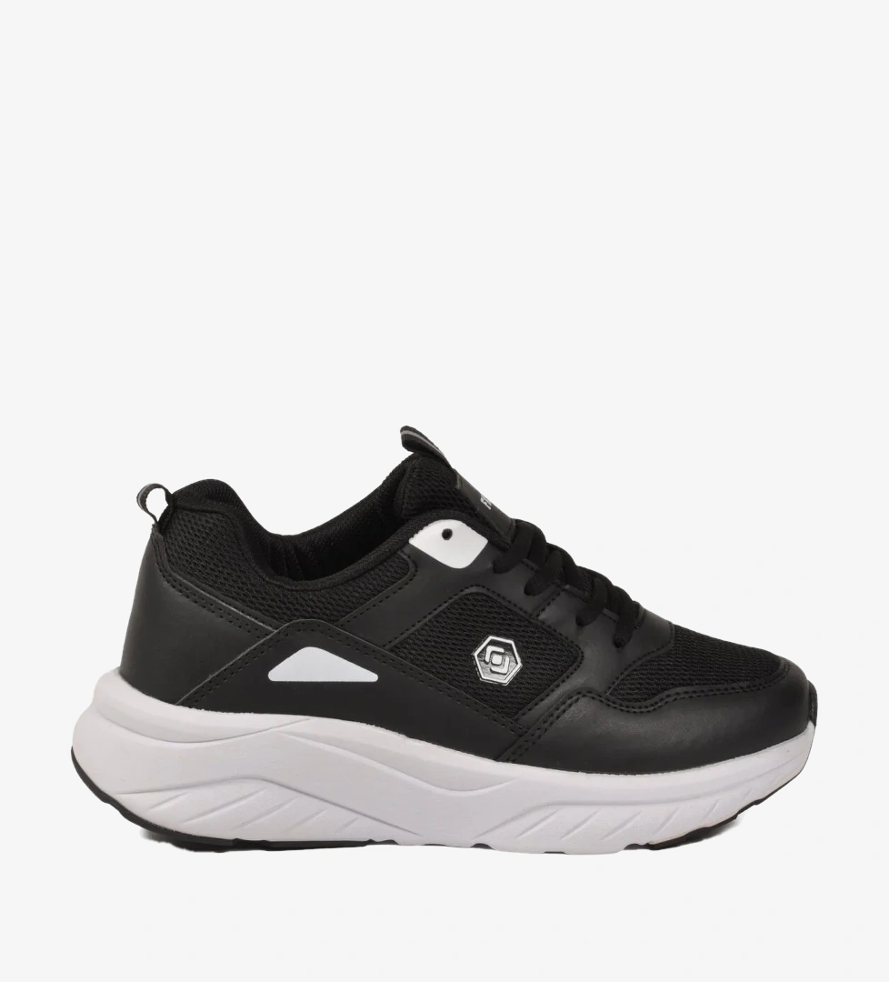 Walkway 2105 Z Siyah-Beyaz Unisex Spor Ayakkabı