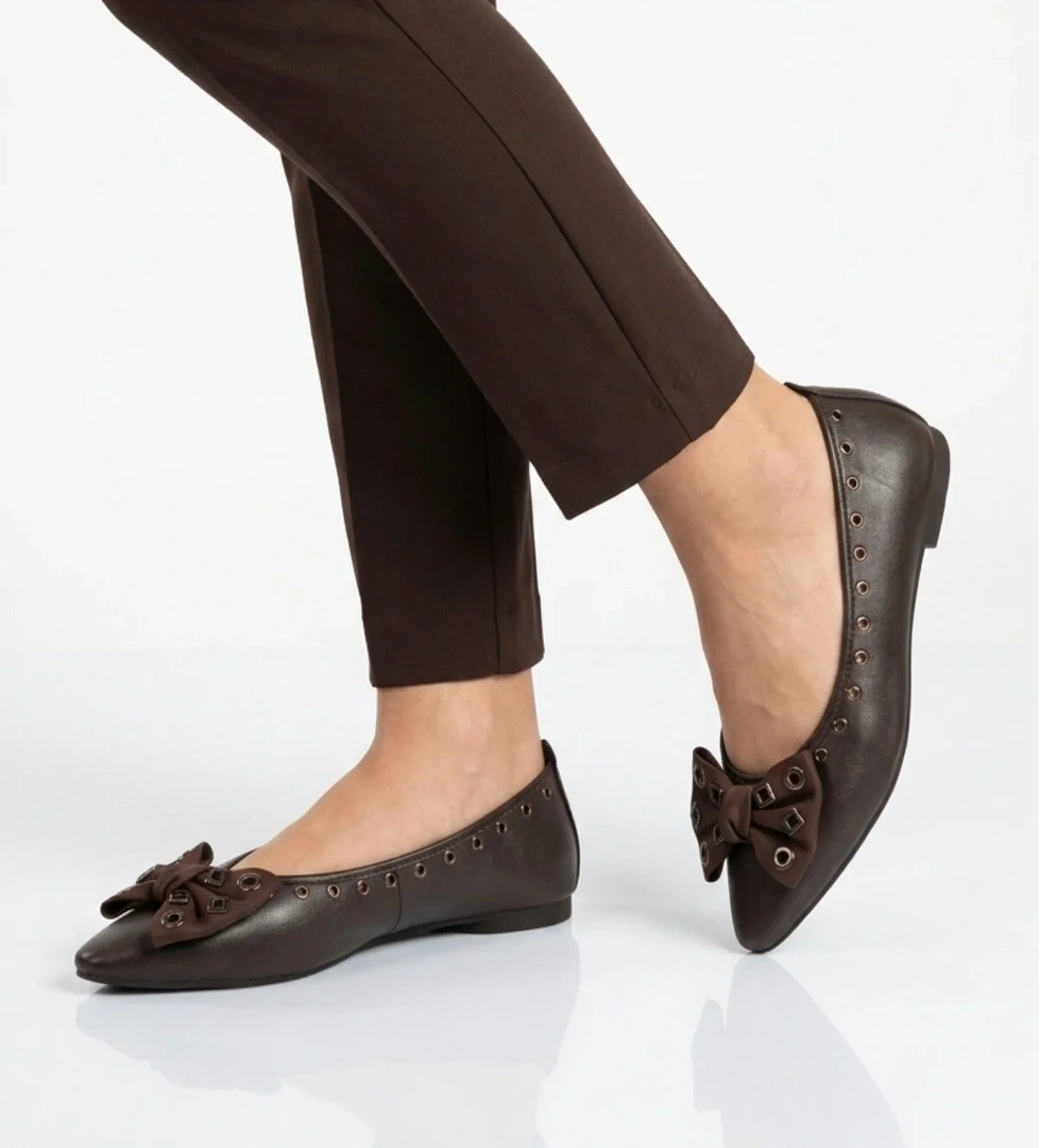 Ayakmod Bej Ayakmod Hafif Esnek Kadın Babet Ayakkabı 351092 Z