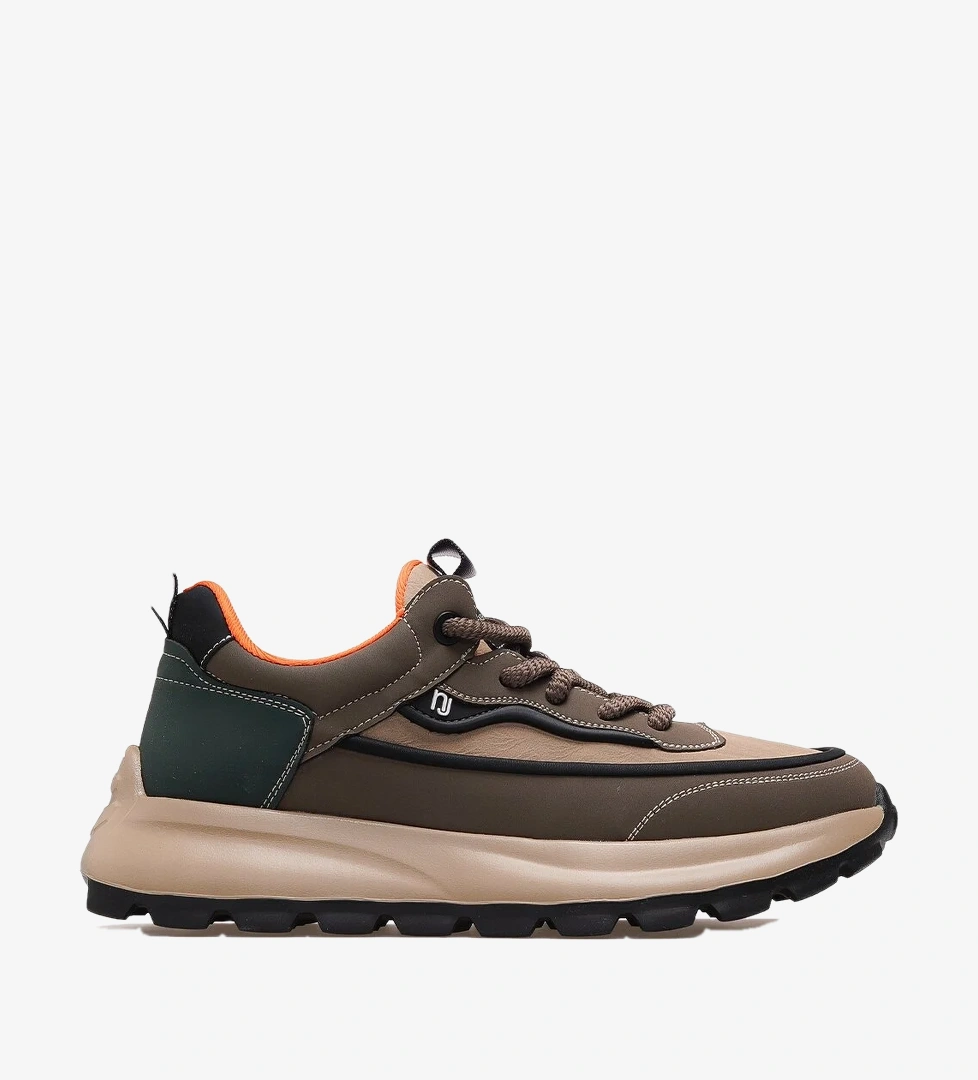 Guja Erkek Deri Günlük Hafif Sneaker Ayakkabı 25k 25k501-2 M Kahve