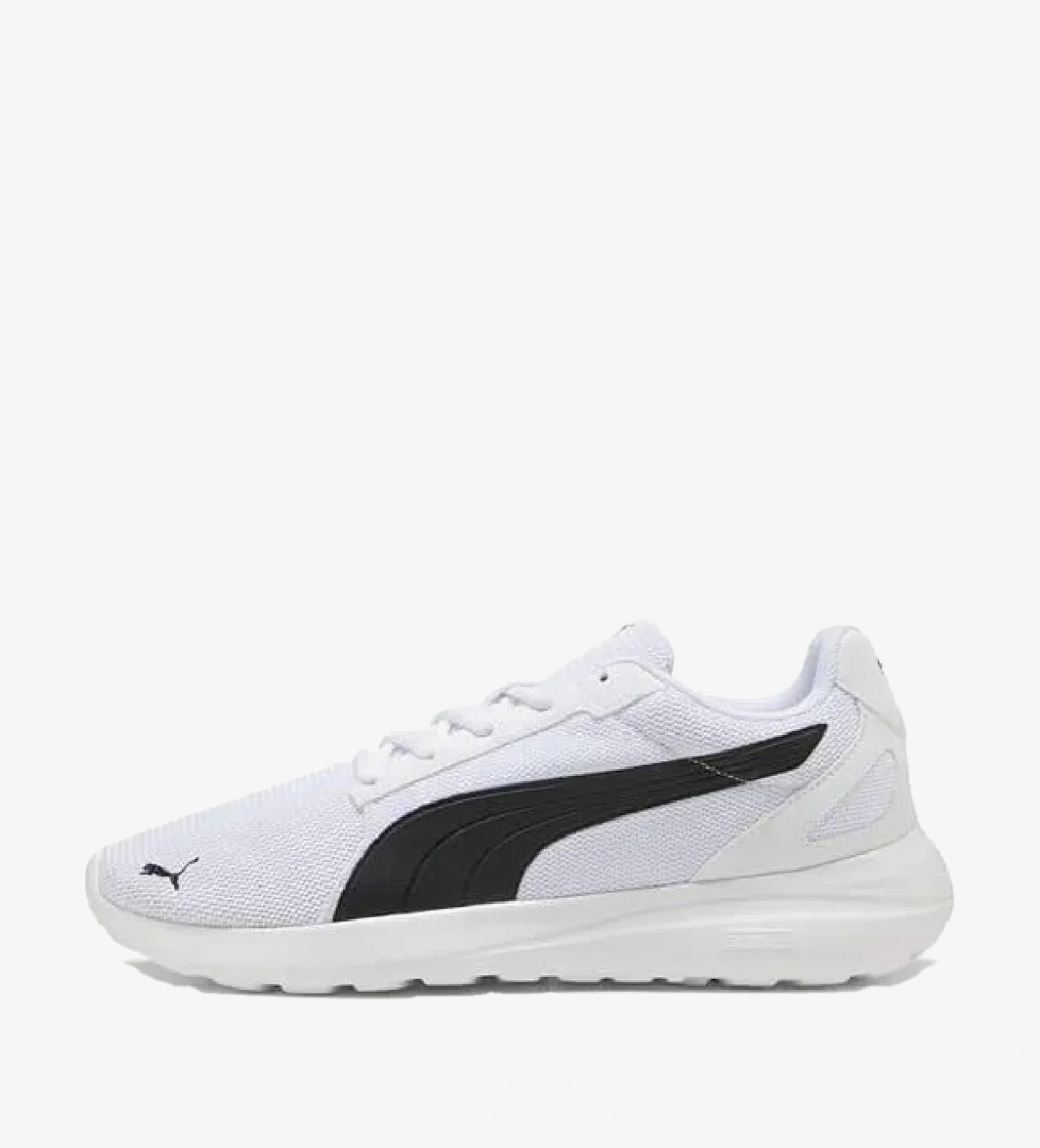 Puma Softride Cosmis LT Erkek Beyaz Siyah Spor Ayakkabı 400235-02