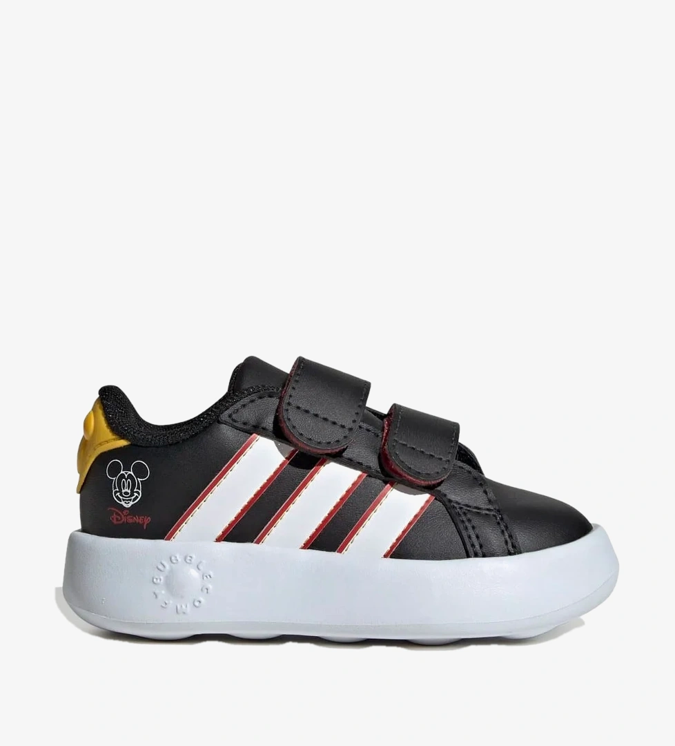 adidas Grand Court Mickey Çocuk Siyah Sneaker