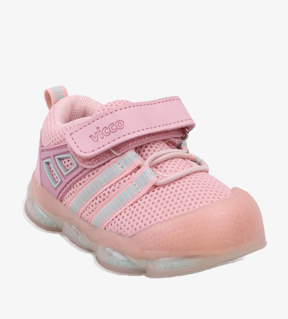 VICCO Orante 346E24Y150 Pembe Işıklı Ortopedik Günlük Kız Çocuk Spor Ayakkabı