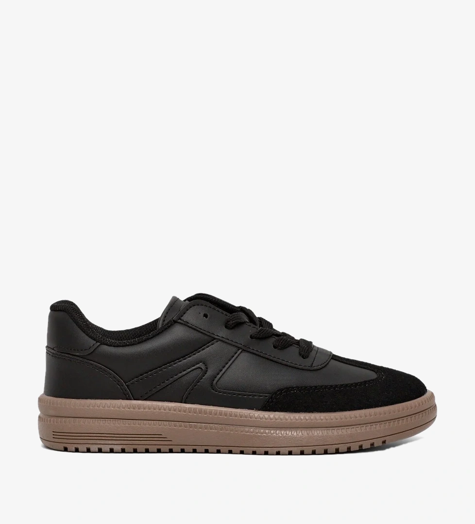 Tonny Black Beyaz Tonny Black Rahat Kalip Kadın Kauçuk Taban Bağcıklı Sneaker