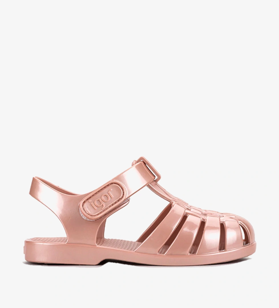 Igor S10367 CLASICA NACAR Bronz Kız Çocuk Sandalet