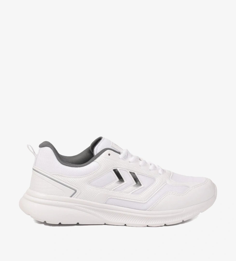 Hummel Beyaz Siyah Fileli Unisex Spor Ayakkabı