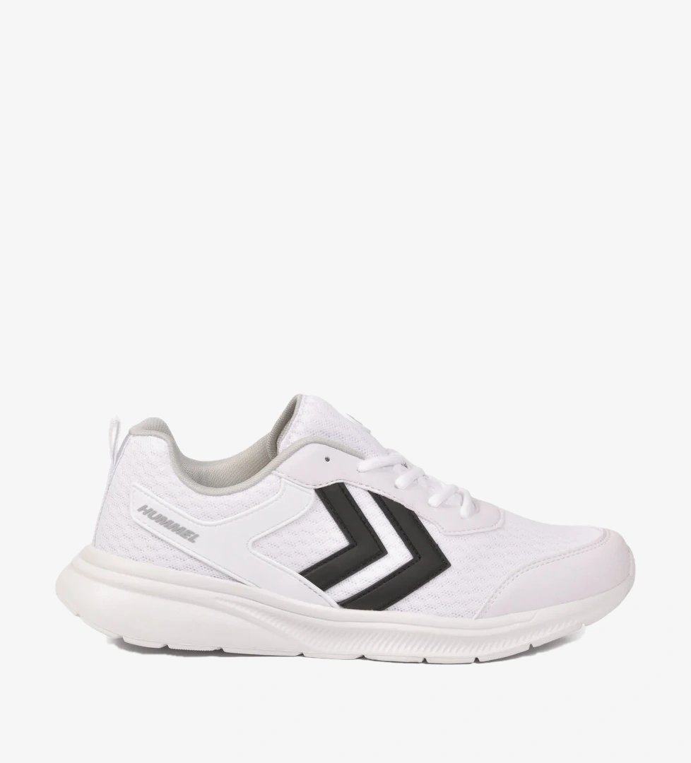 Hummel Beyaz Siyah Fileli Unisex Spor Ayakkabı