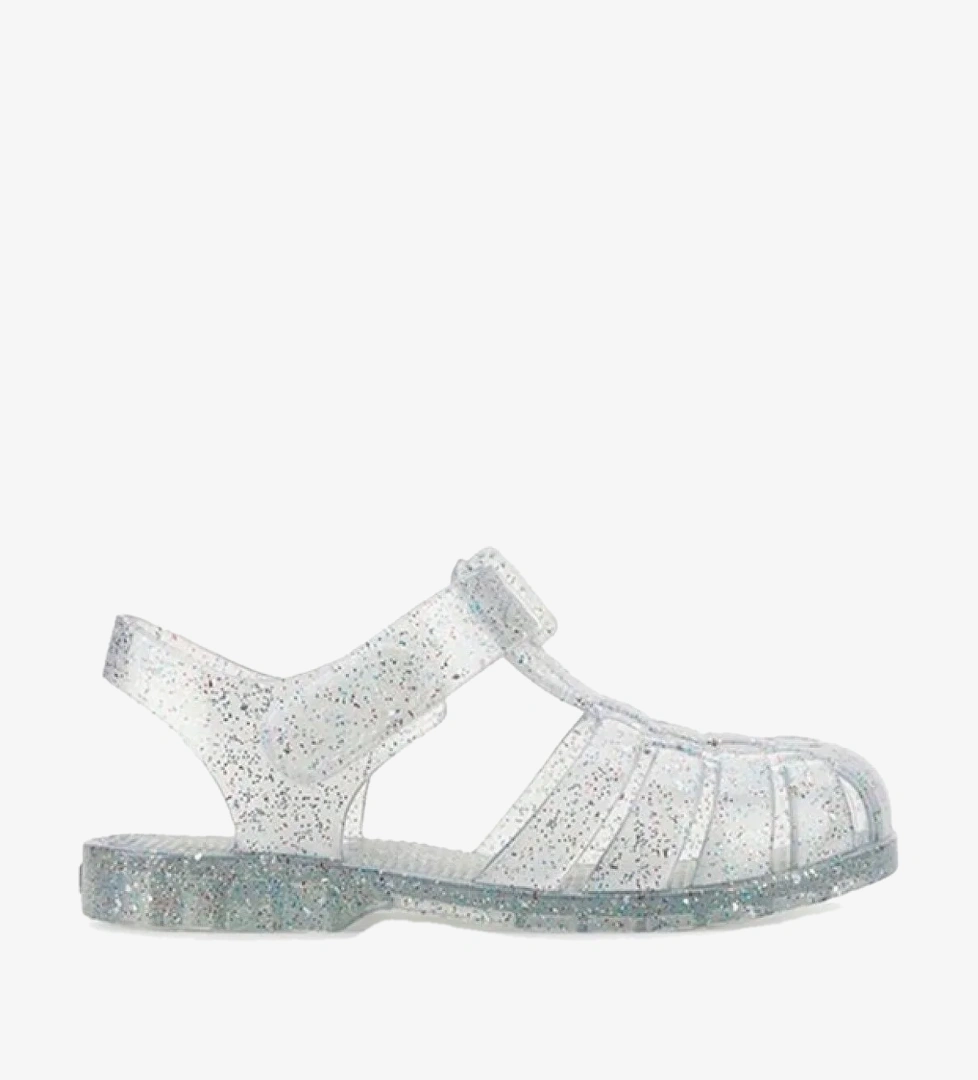 Igor S10329 Clasica Cristal Kız Çocuk Sandalet Simli