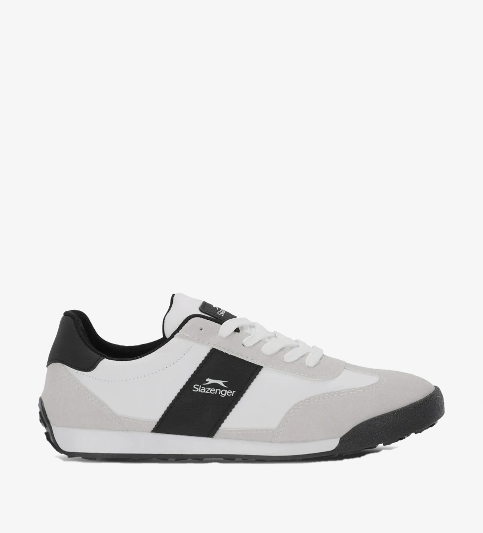 Slazenger PLATIN I Erkek Beyaz / Siyah Günlük Spor Ayakkabısı