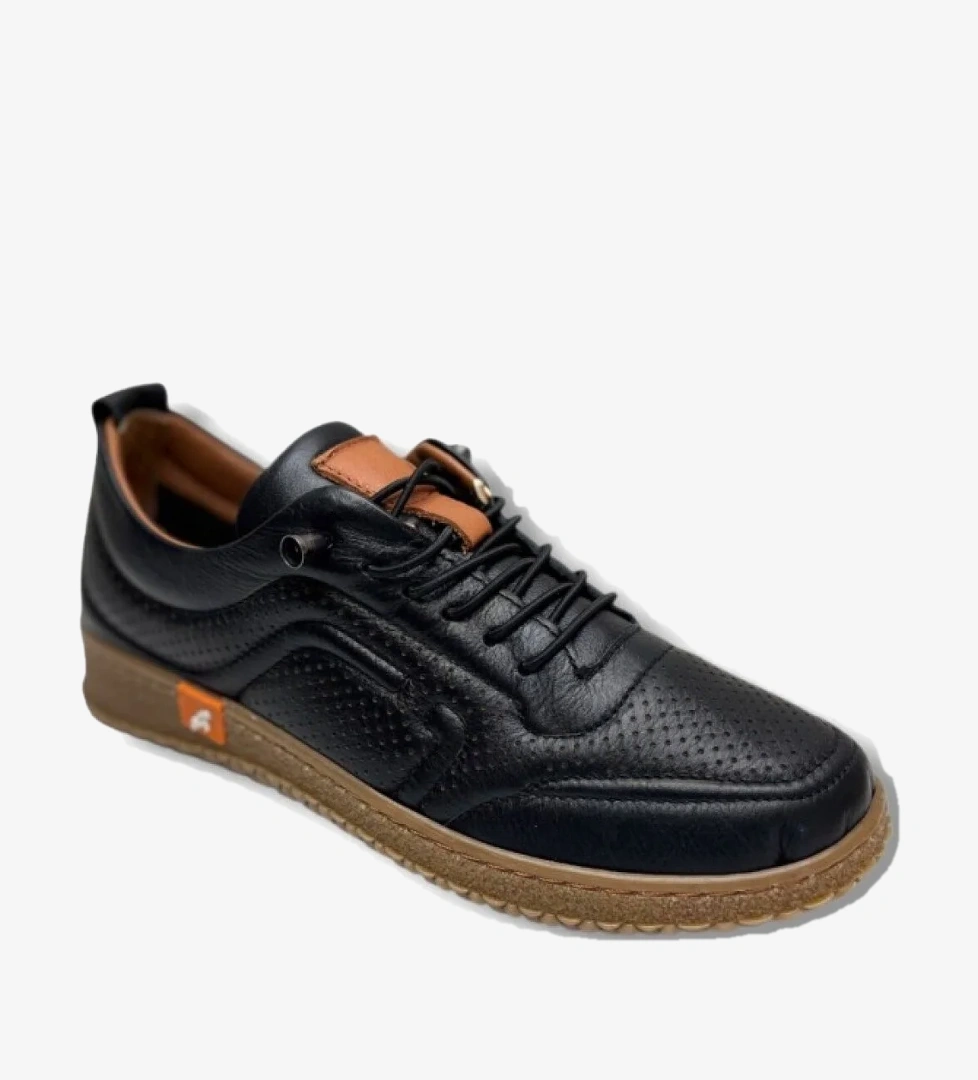 Cakgo Malawi 3630-26 Hakiki Deri Lazerli Ultra Soft Anatomik Casual Kadın Ayakkabı