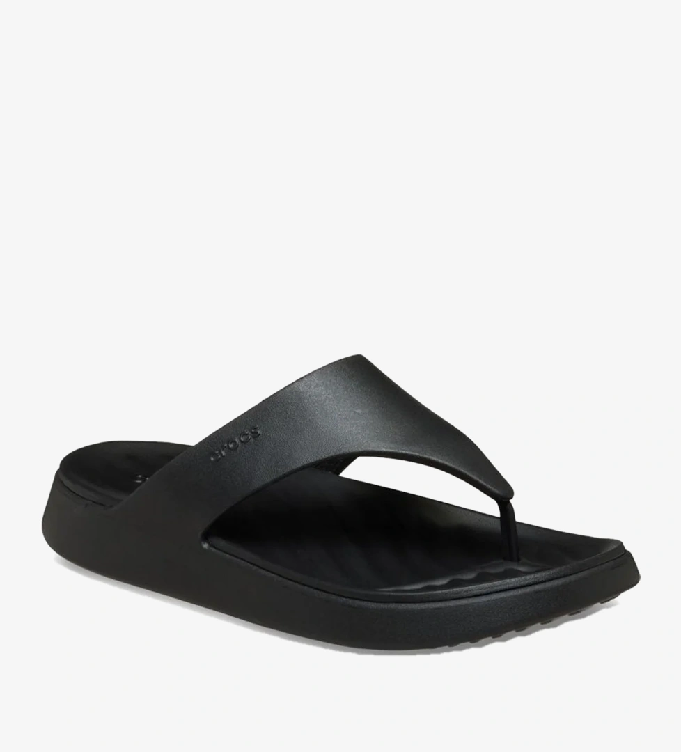 Crocs 212018 Getaway Triangle Flip Siyah Unisex Terlik
