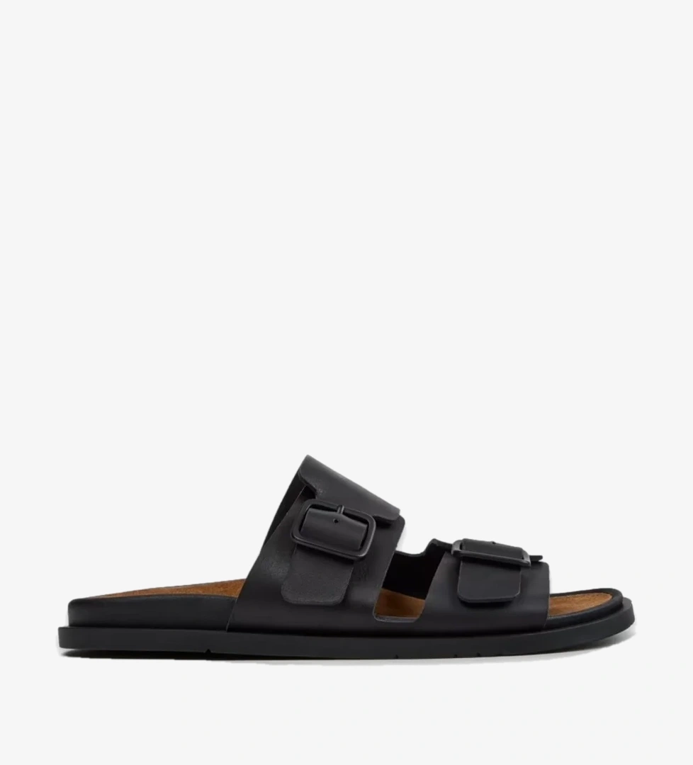 Camper K101091 Lluc Sandal Siyah Erkek Terlik