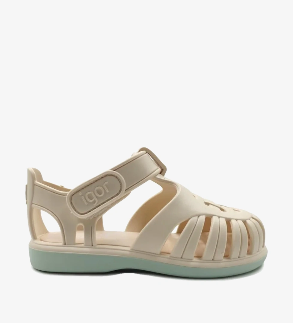Igor İgor BB355 Tobby Solid Sandalet Krem