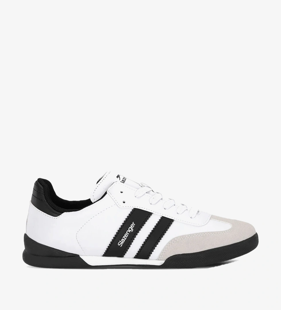Slazenger DAKOTA I Erkek Beyaz / Siyah Günlük Spor Ayakkabısı