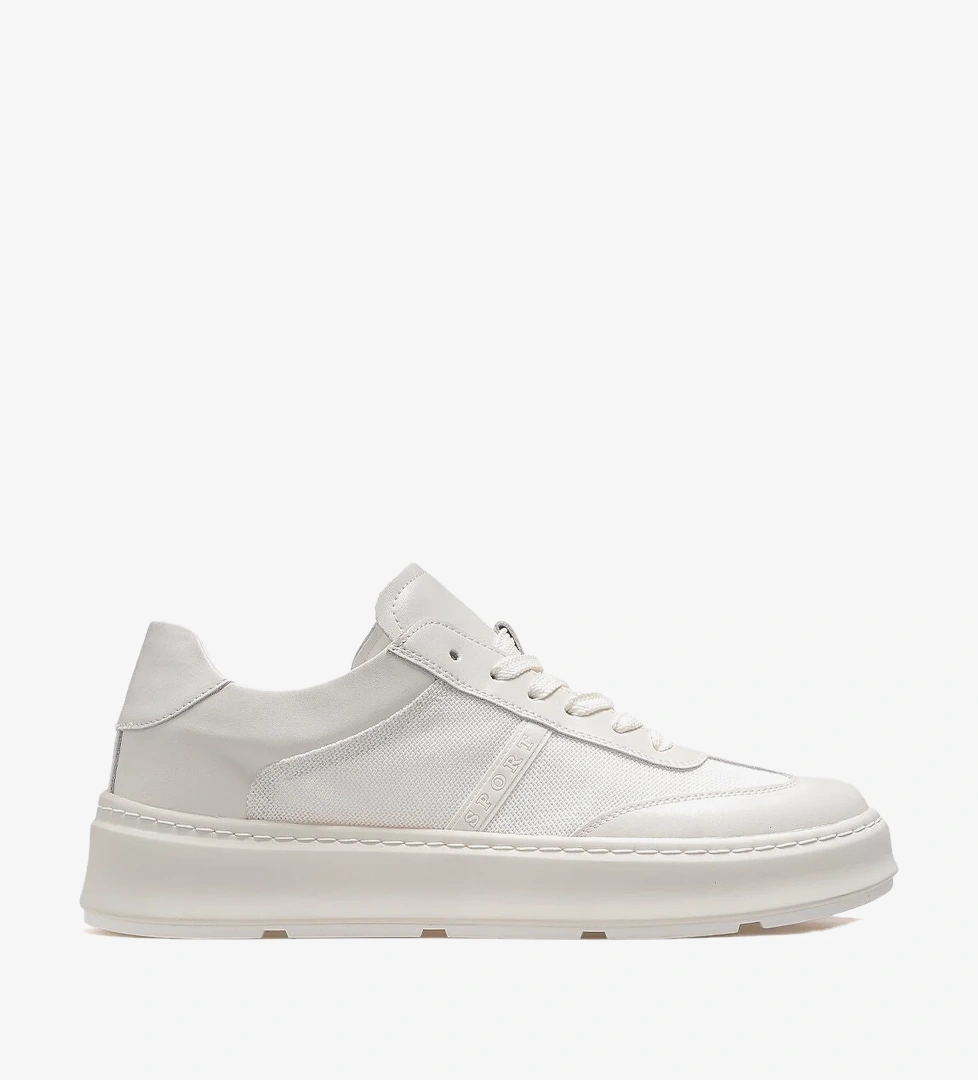Lufian Max Erkek Sneaker Günlük Ayakkabı 26y 111230300 Beyaz