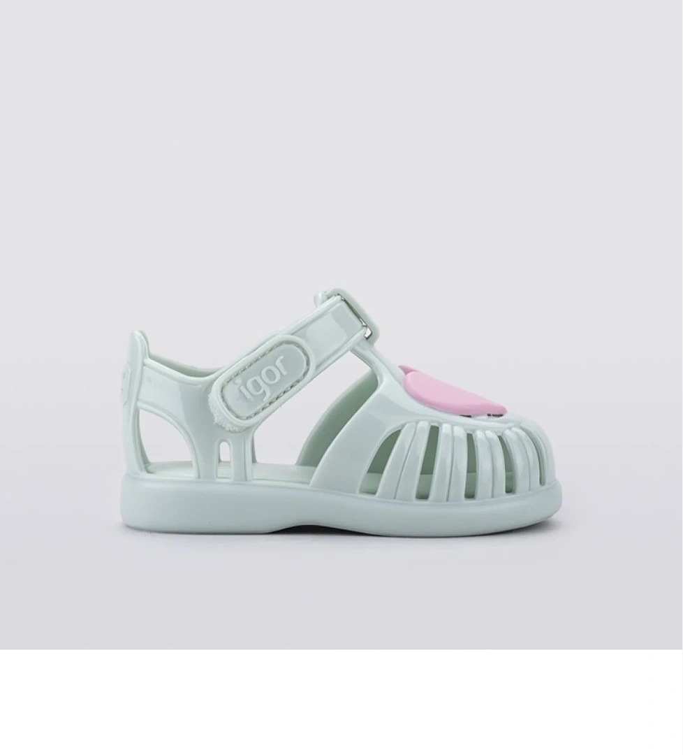 Igor S10310-026 Tobby Gloss Love Kız Çocuk Sandalet