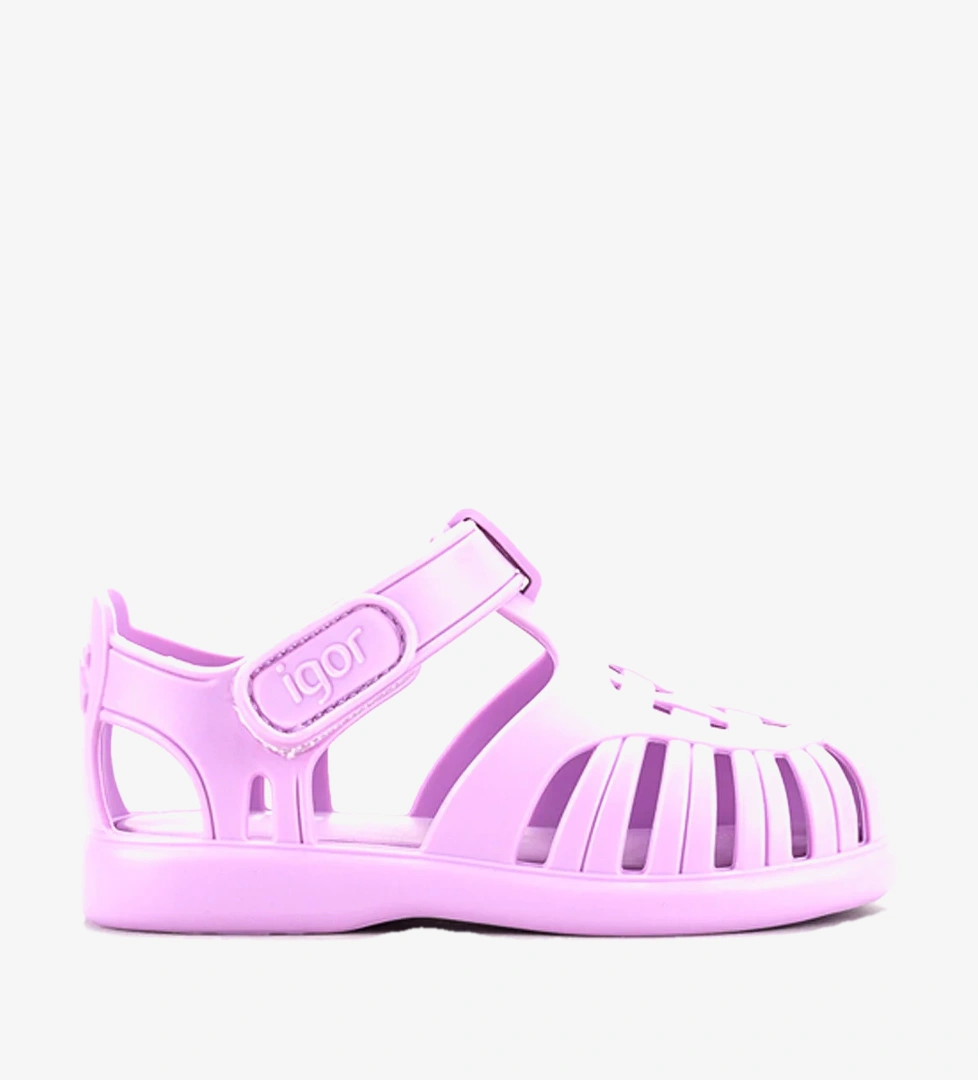 Igor S10271 TOBBY SOLID Lila Kız Çocuk Sandalet
