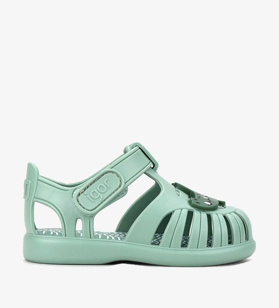 Igor S10371 TOBBY CROCO Yeşil Erkek Çocuk Sandalet