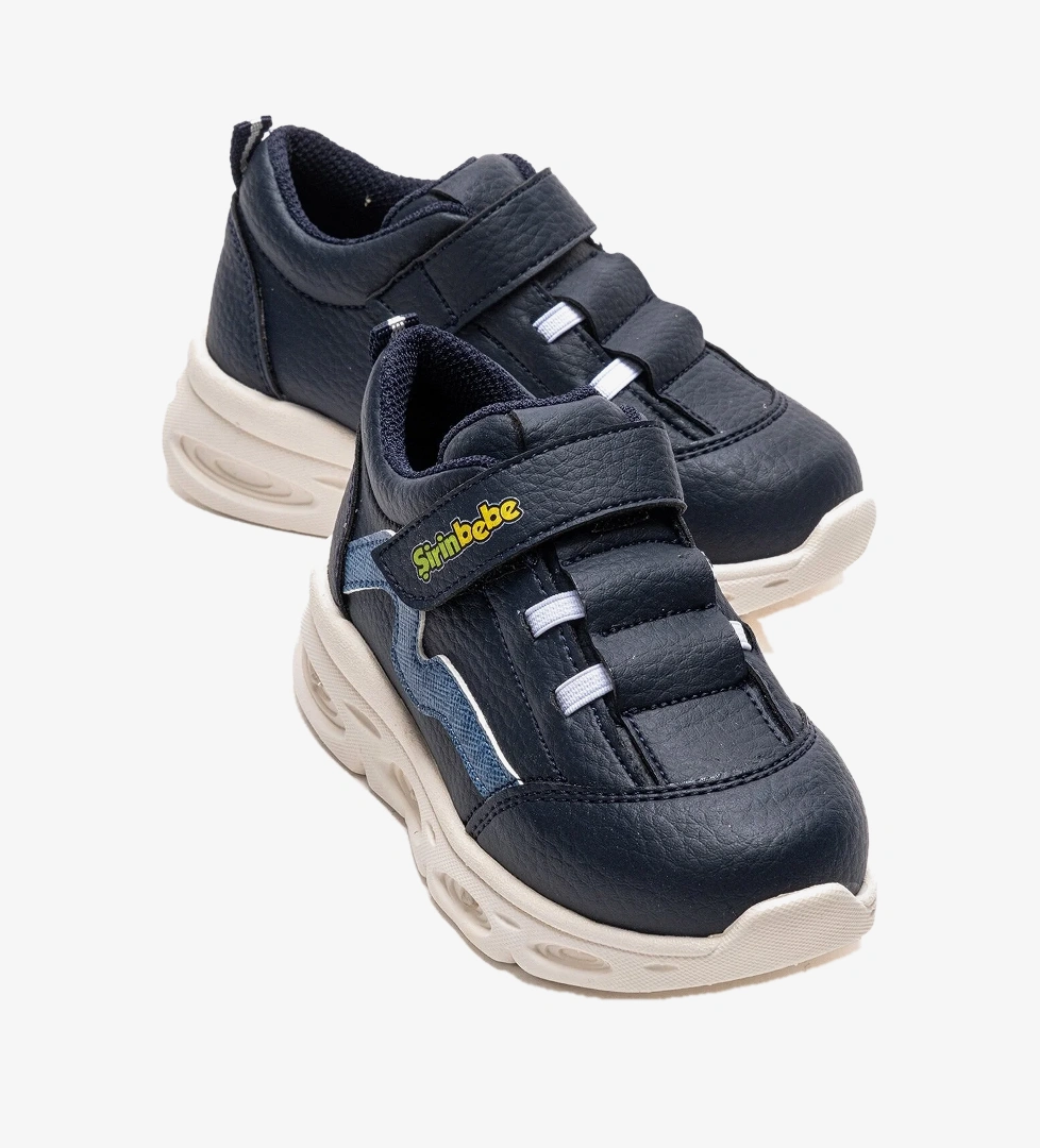 Şirin Bebe Unisex Çocuk Lacivert Günlük Işıklı Spor Ayakkabı