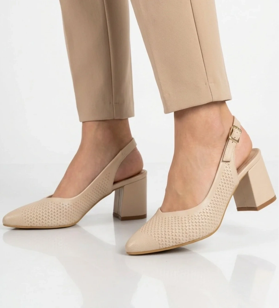 Pierre Cardin Bej Pierre Cardin Topuklu