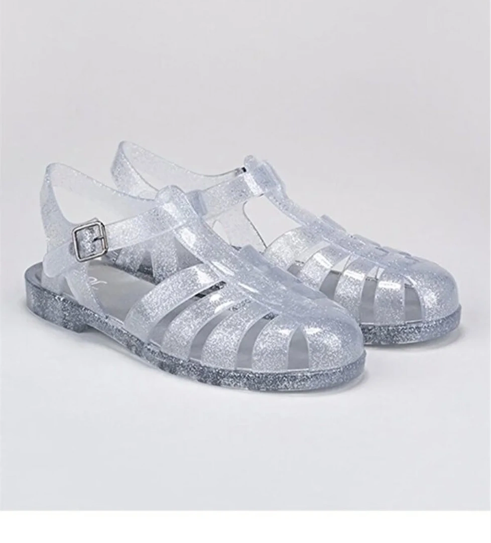 Igor S10262 Biarritz Glitter Kadın Simli Sandalet