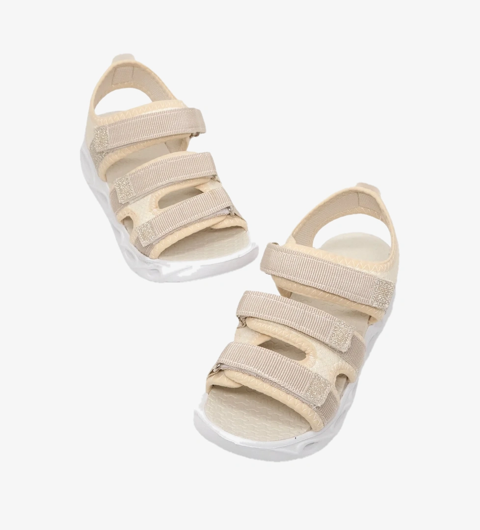 Tonny Black Çocuk Unisex Sedef Çoçuk Renkli Rahat Kalıp Sandalet