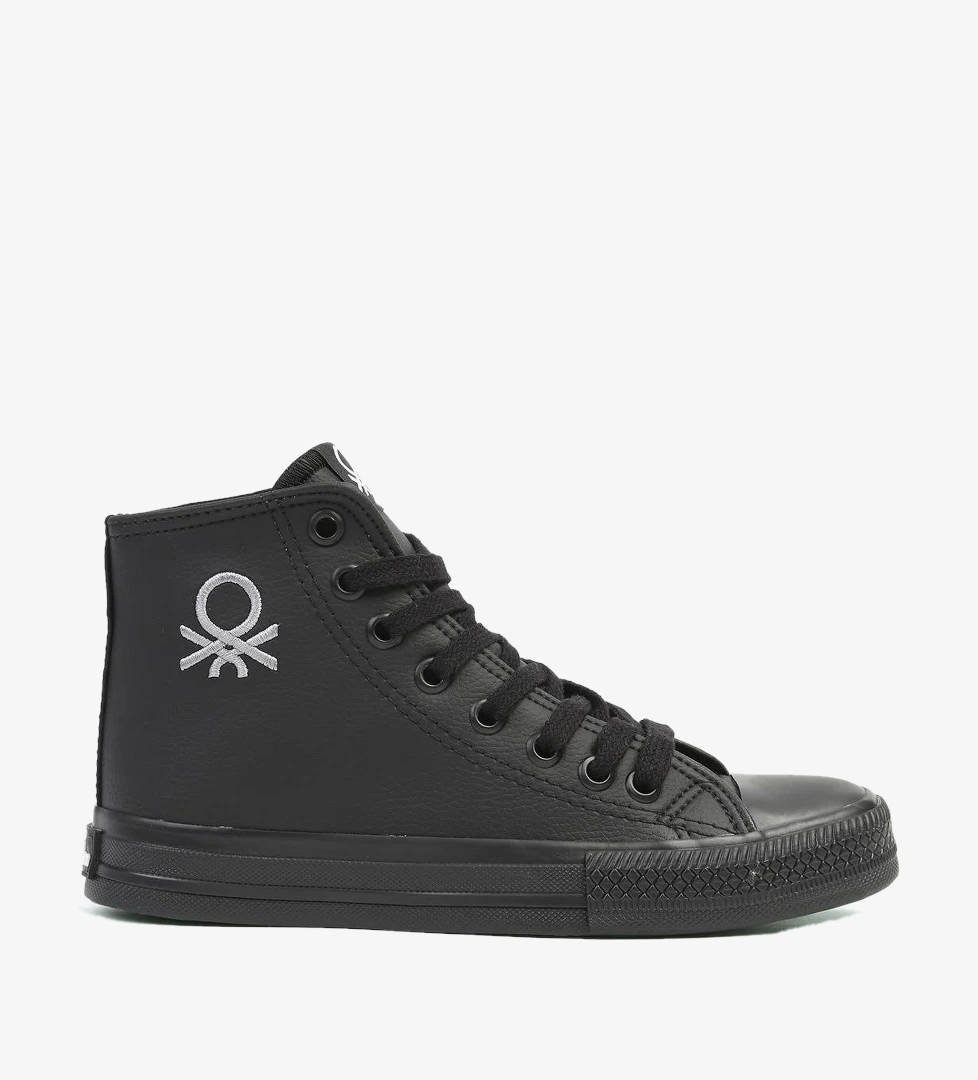 Benetton ® | BN-31042 - 3374 Siyah - Kadın Sneaker