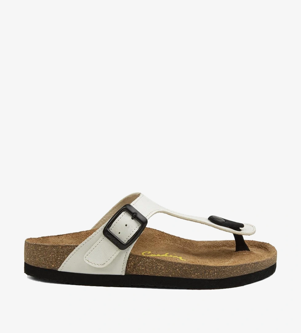 Pierre Cardin ® | PC-5067-50 Beyaz - Çocuk Terlik