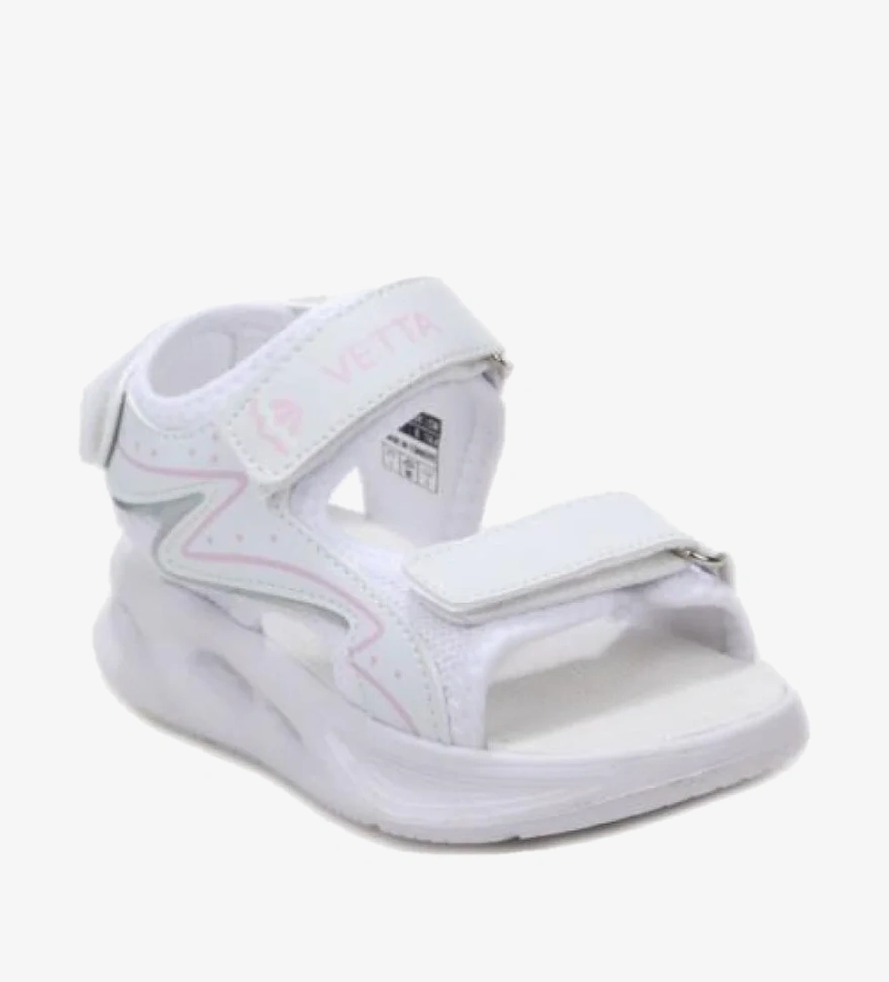 Papuçcity Vetta 03497 Kız Çocuk Bebe Sandalet Ayakkabı