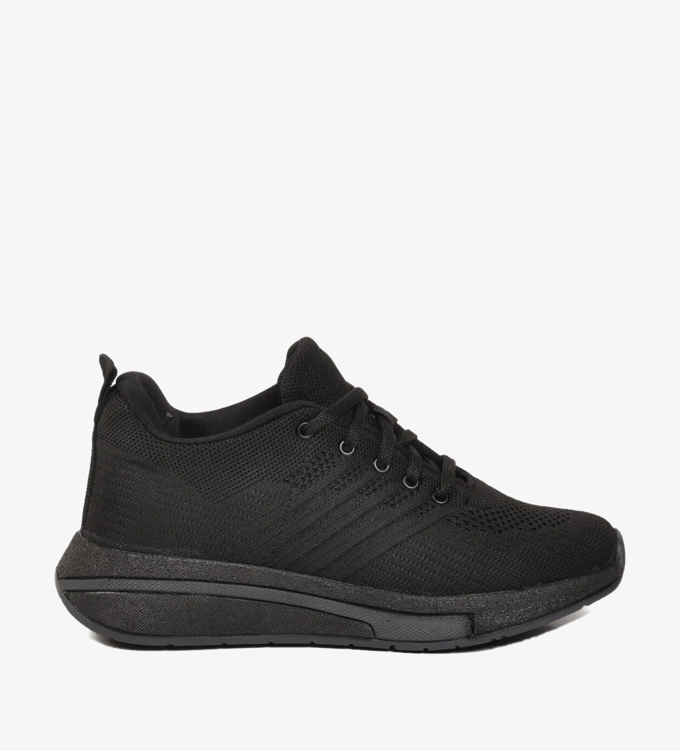 Walkway Siyah-Siyah Unisex Spor Ayakkabı