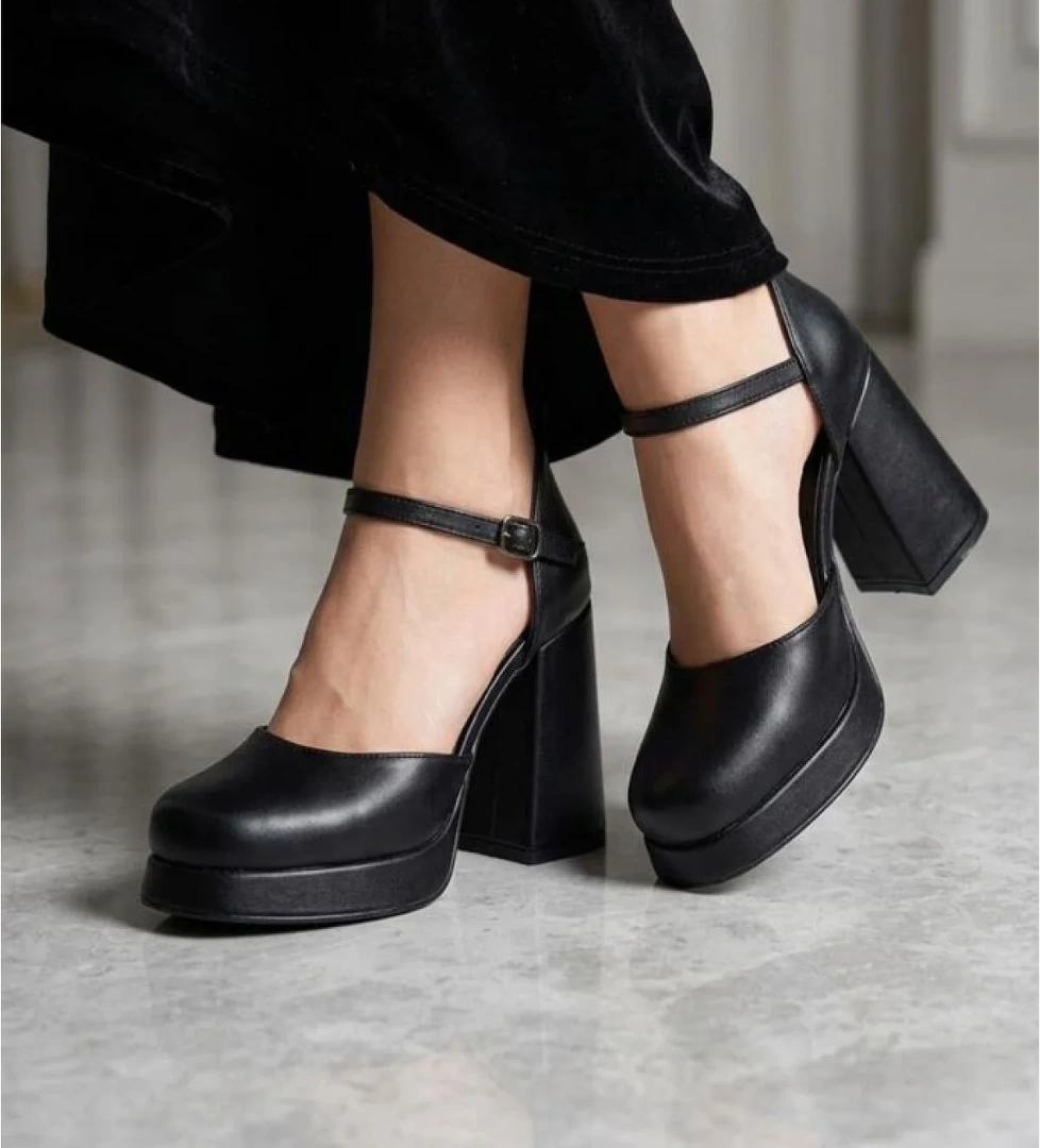 Papuçcity Moda Zen 03512 Kadın Topuklu Abiye Ayakkabı