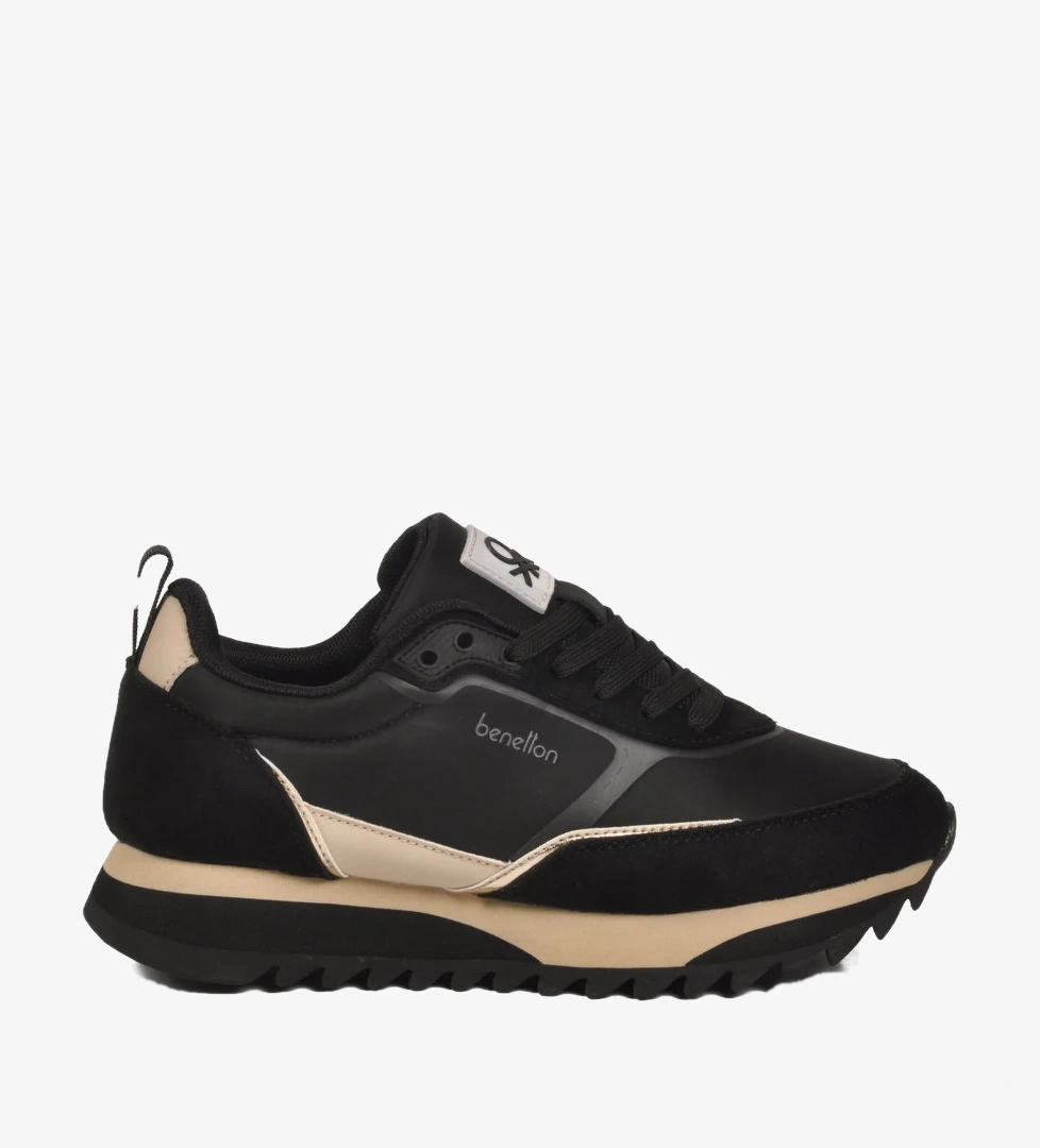 United Colors of Benetton Siyah United Colors of Benetton Bağcikli Memory