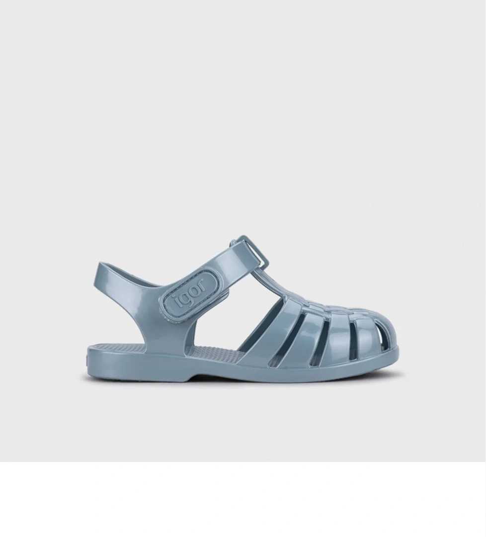 Igor Classica Nacar Çocuk Mavi Sandalet S10367-IGR222