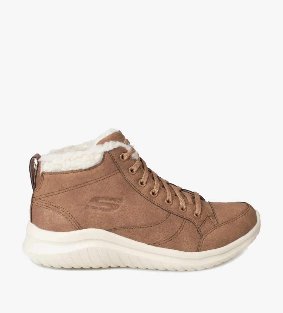 Skechers 167323Z Ultra Flex 2.0 Kahverengi Kadın Bot