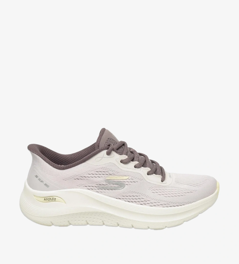 Skechers 150338 Arch Fit 2.0 Bold Motion Slip Ins Vegan Lila Kadın Spor Ayakkabı