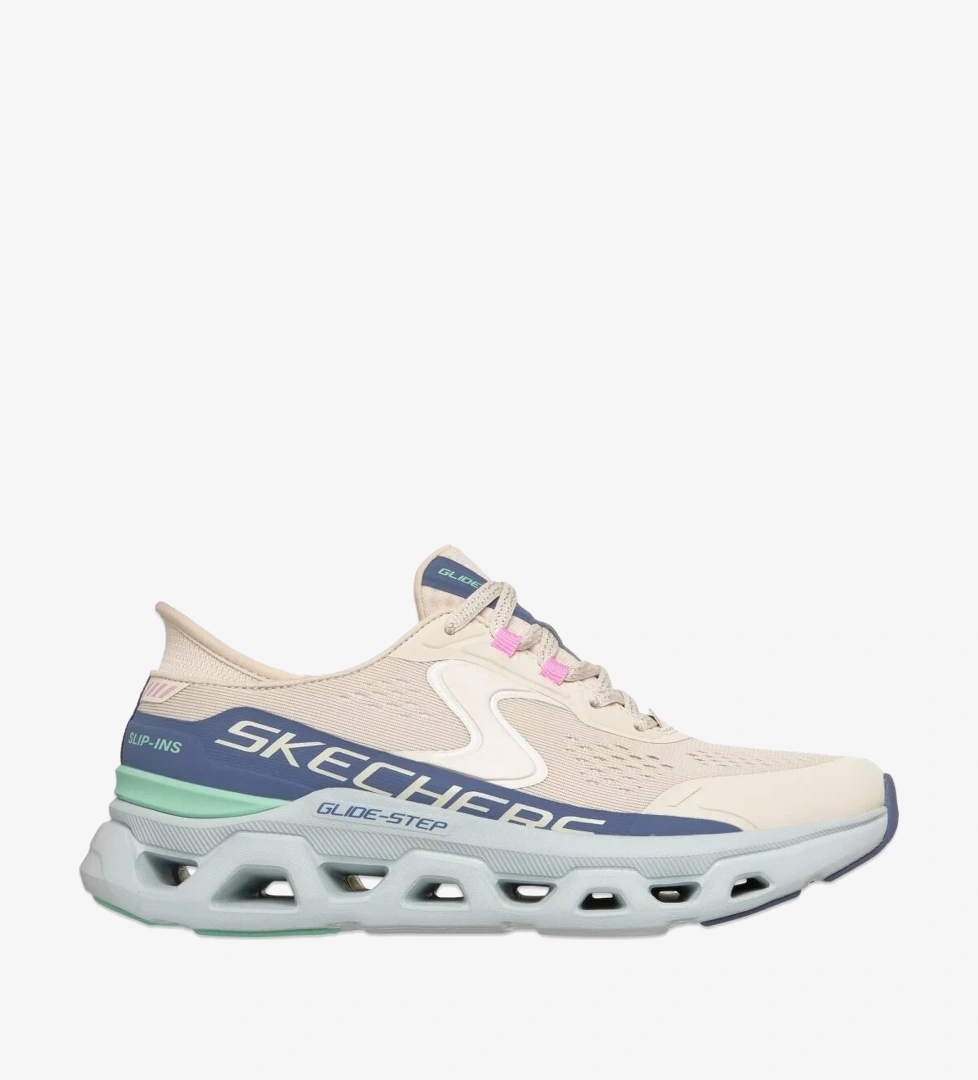 Skechers 150510 Glide-Step Altus Slip-Ins Bej Kadın Spor Ayakkabı
