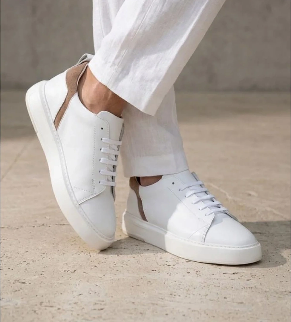 SAİLORS Saılors 25K-141 Hakiki Deri Erkek Sneakers & Spor Ayakkabı