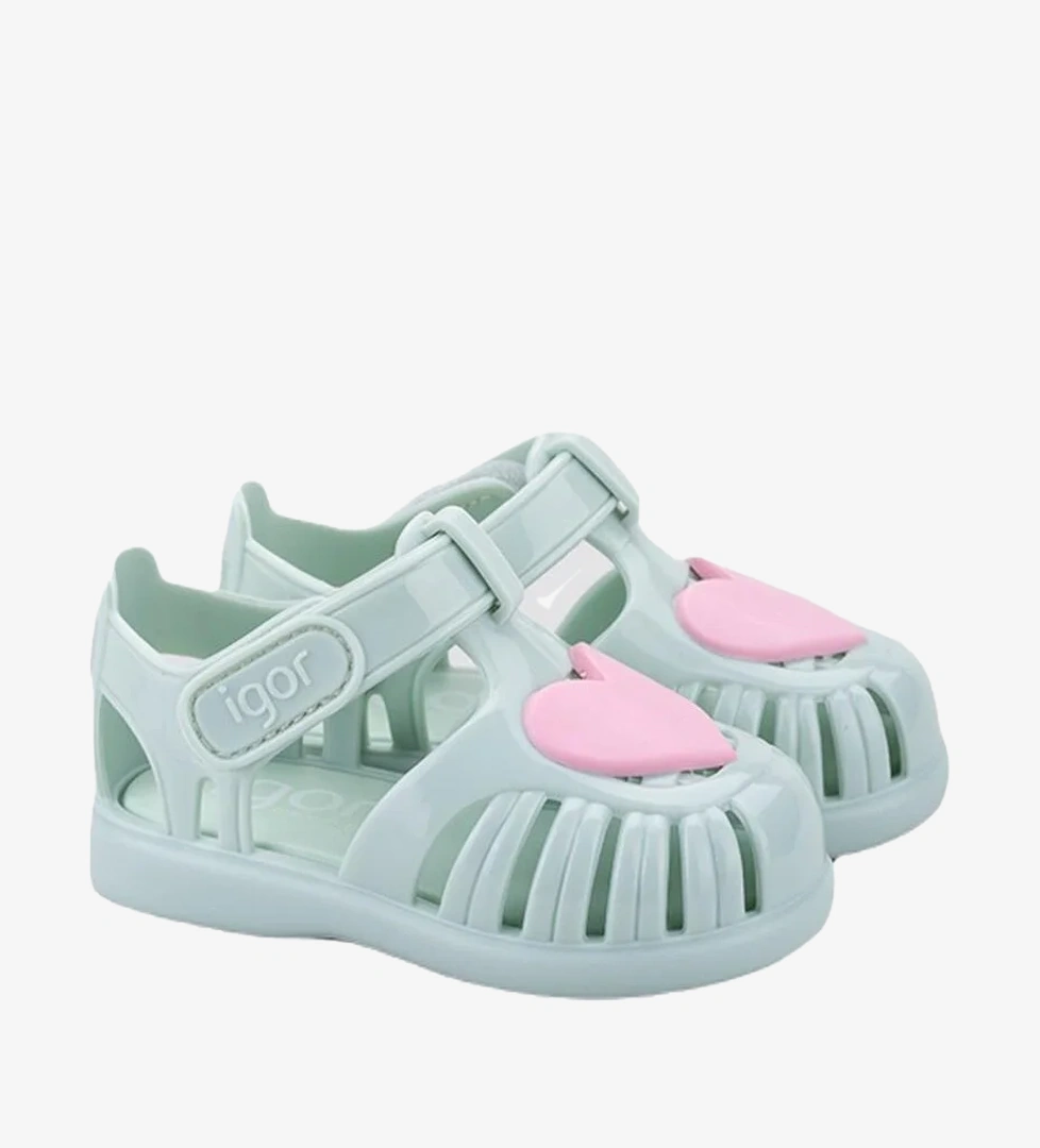 Igor S10310-026 Tobby Gloss Love Kız Çocuk Sandalet